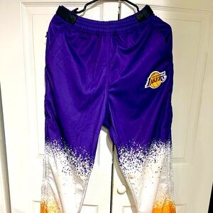Zipway NBA Men's Los Angeles Lakers Performance Tear-Away Slim Pants